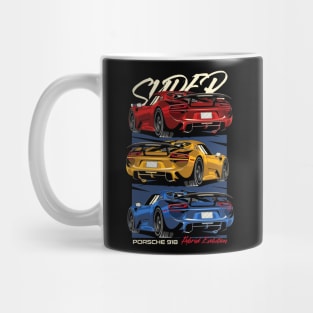 Exotic Porsche 918 Mug